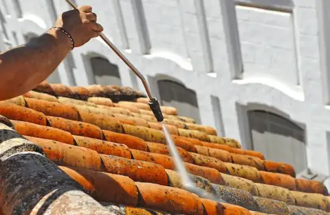 Nettoyage de toitures - Bouloire